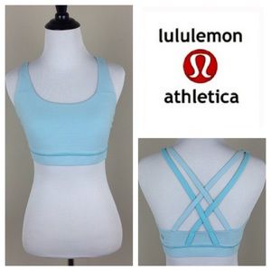 Lululemon Energy Bra Crossback Straps